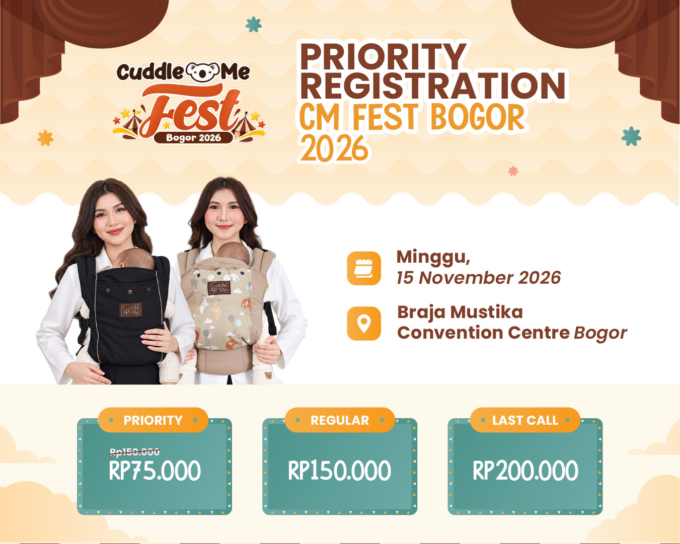 CuddleMe Fest Bogor 2026 Header